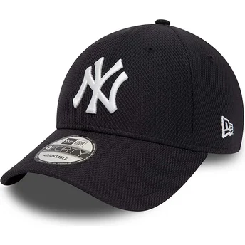 Cap kaareva navy blue adjustable strap 9FORTY Diamond Era Essential New York Yankees MLB New Era