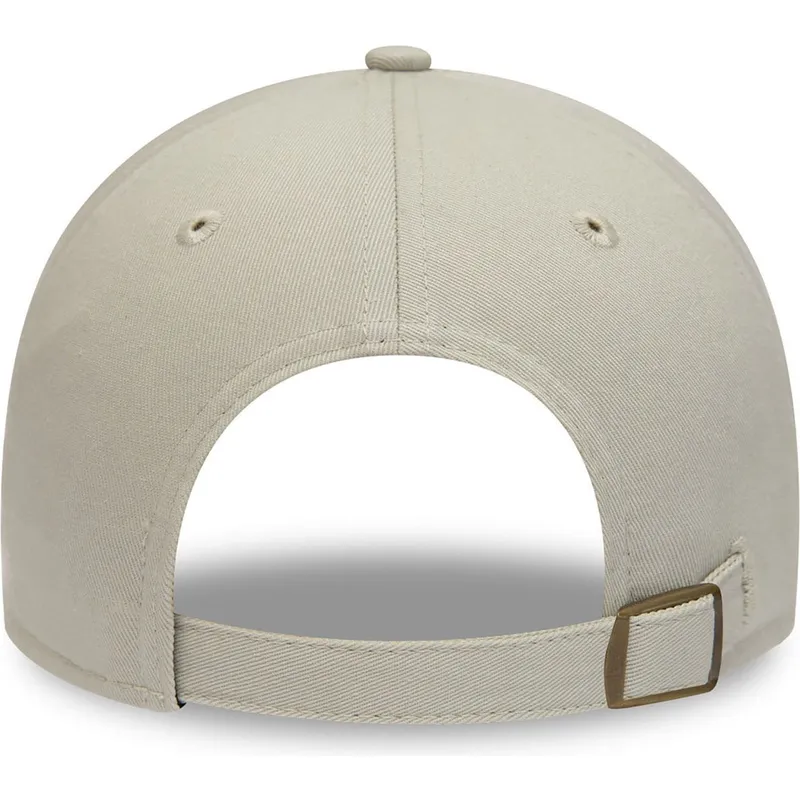 lippikset-kaareva-beige-saadettava-nauha-9twenty-league-essential-new-york-yankees-mlb-new-era