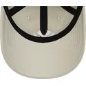 lippikset-kaareva-beige-saadettava-nauha-9twenty-league-essential-new-york-yankees-mlb-new-era