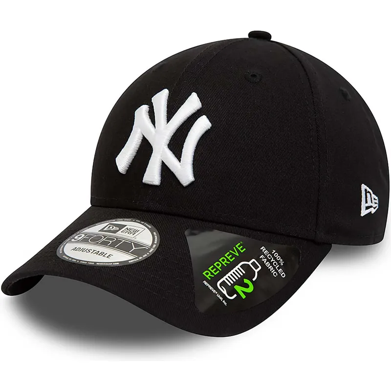 lippikset-kaareva-musta-saadettava-nauha-9forty-repreve-league-essential-new-york-yankees-mlb-new-era