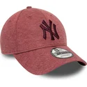 lippikset-kaareva-punainen-saadettava-nauha-9forty-jersey-essential-new-york-yankees-mlb-new-era