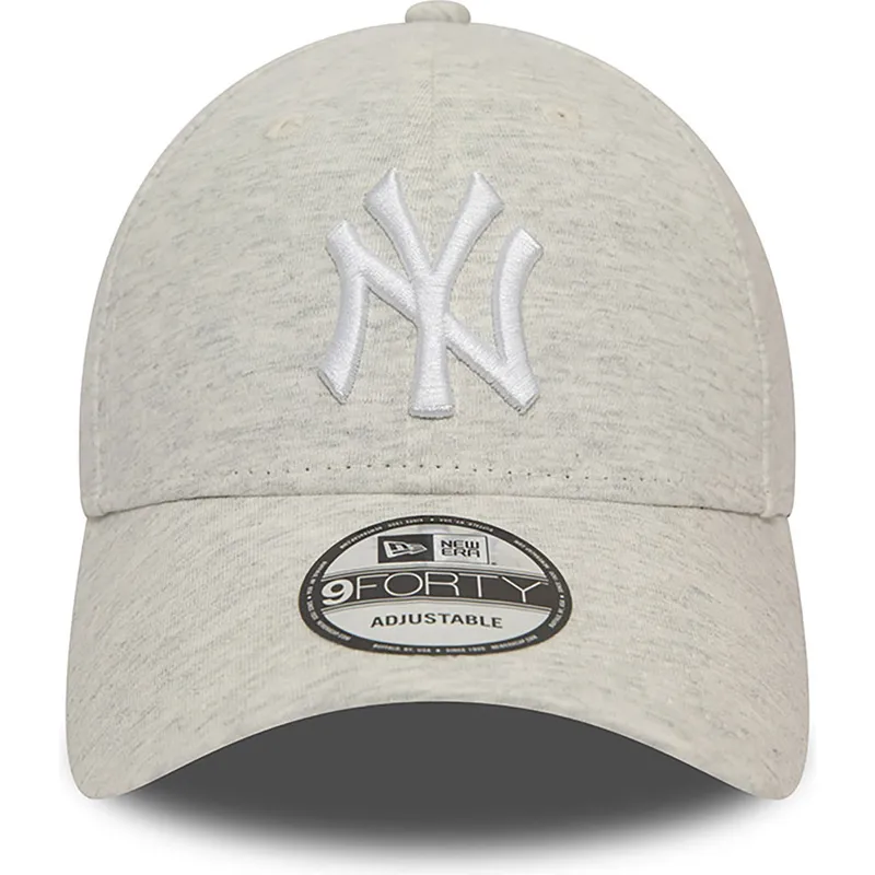 lippikset-kaareva-beige-saadettava-nauha-9forty-jersey-essential-new-york-yankees-mlb-new-era