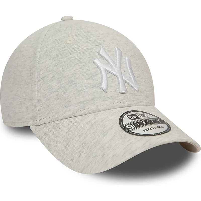 lippikset-kaareva-beige-saadettava-nauha-9forty-jersey-essential-new-york-yankees-mlb-new-era