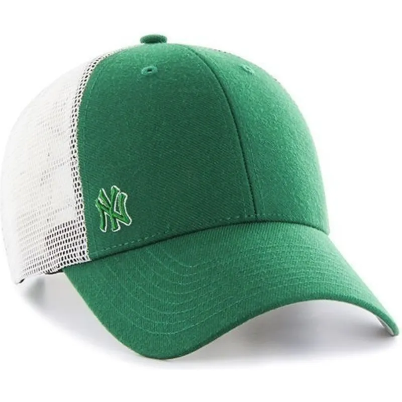 lippikset-kaareva-rekka-vihrea-snapback-new-york-yankees-mlb-47-brand
