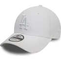 lippikset-kaareva-valkoinen-saadettava-nauha-9forty-league-essential-los-angeles-dodgers-mlb-new-era