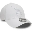 cap-kaareva-white-adjustable-strap-9forty-league-essential-los-angeles-dodgers-mlb-new-era