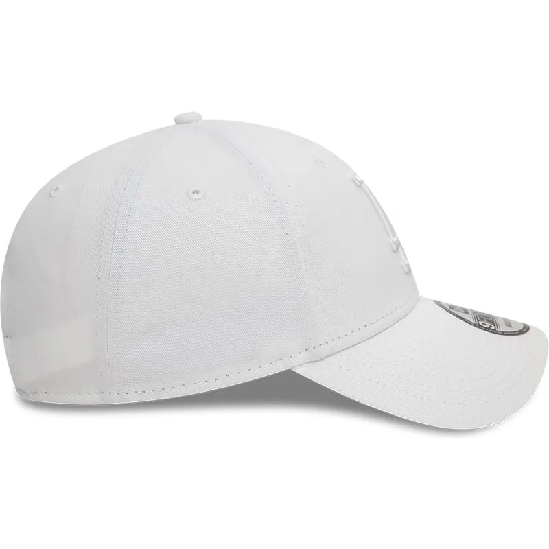 lippikset-kaareva-valkoinen-saadettava-nauha-9forty-league-essential-los-angeles-dodgers-mlb-new-era