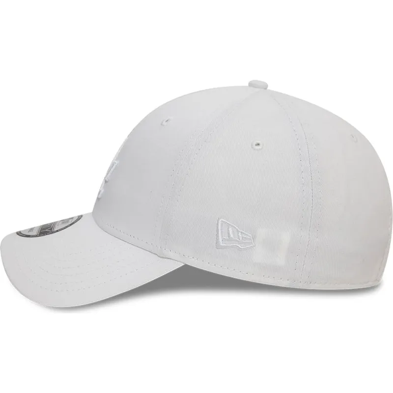 lippikset-kaareva-valkoinen-saadettava-nauha-9forty-league-essential-los-angeles-dodgers-mlb-new-era