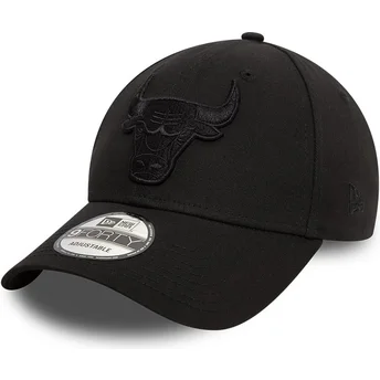 Cap kaareva black adjustable strap 9FORTY Essential Chicago Bulls NBA New Era