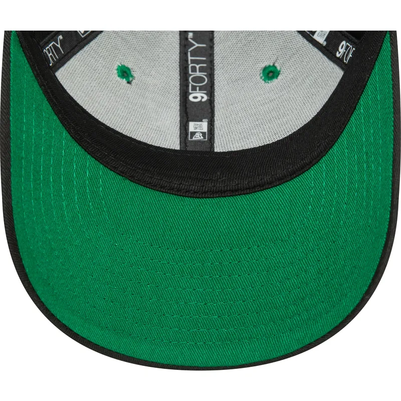 lippikset-kaareva-musta-saadettava-nauha-lapsille-9forty-graphic-new-york-yankees-mlb-new-era