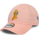 lippikset-kaareva-vaaleanpunainen-saadettava-nauha-lapsille-9forty-piolin-looney-tunes-new-era