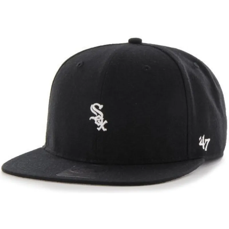 lippikset-littea-musta-snapback-chicago-white-sox-mlb-47-brand lippikset-littea-musta-snapback-chicago-white-sox-mlb-47-brand