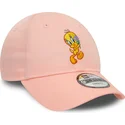 lippikset-kaareva-vaaleanpunainen-saadettava-nauha-lapsille-9forty-piolin-looney-tunes-new-era