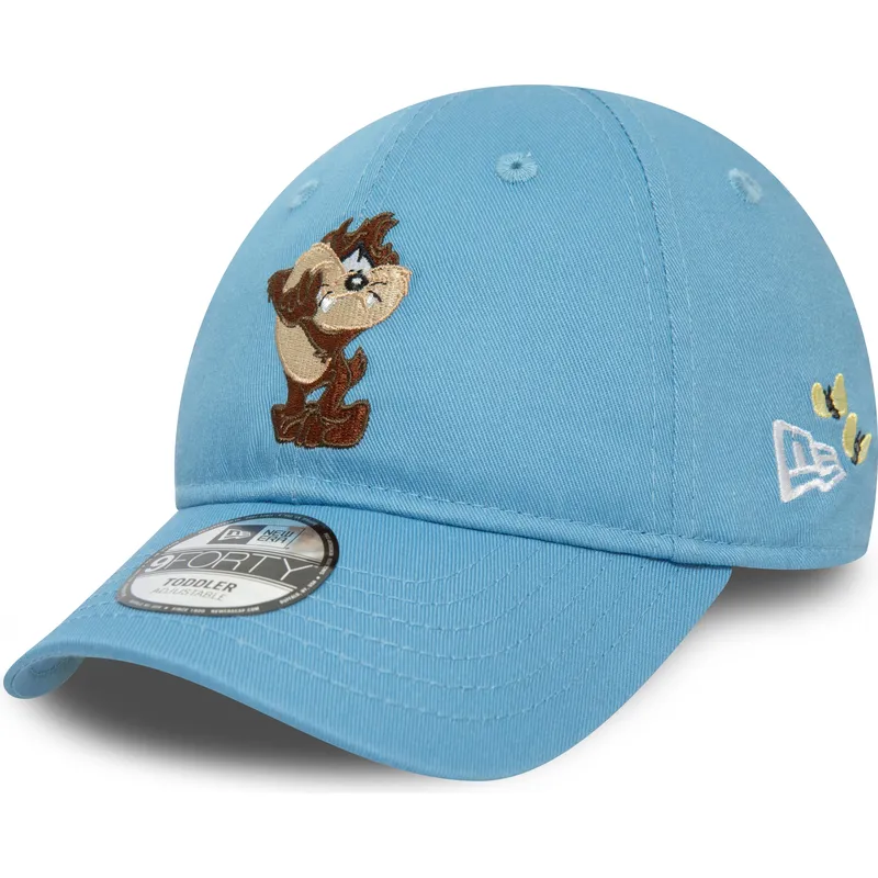 lippikset-kaareva-sininen-saadettava-nauha-lapsille-9forty-tasmania-looney-tunes-new-era