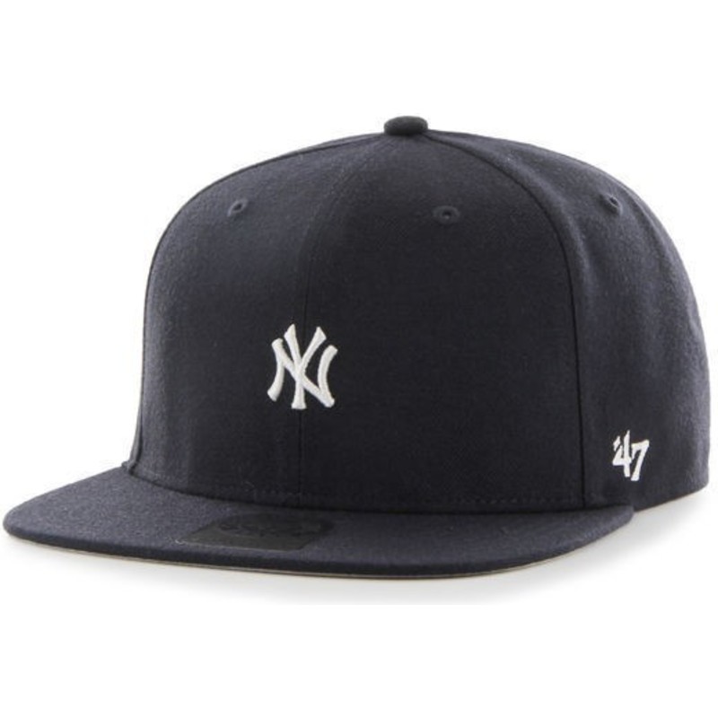 47-brand-flat-brim-new-york-yankees-mlb-centerfield-navy-blue-snapback-cap