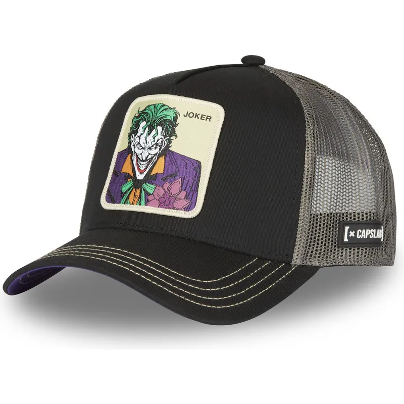 lippikset-kaareva-rekka-musta-snapback-jkr3-joker-dc-comics-capslab lippikset-kaareva-rekka-musta-snapback-jkr3-joker-dc-comics-capslab