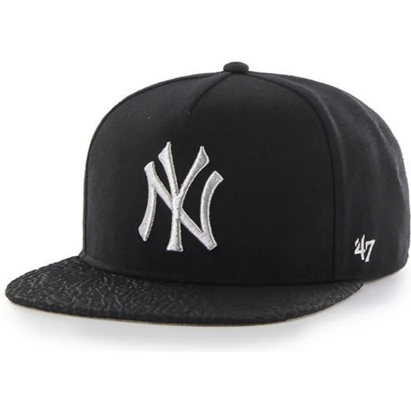 cap-littea-black-snapback-grande-new-york-yankees-mlb-47-brand cap-littea-black-snapback-grande-new-york-yankees-mlb-47-brand