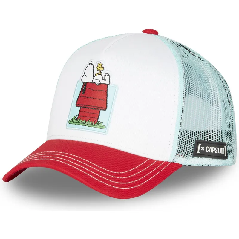 lippikset-kaareva-rekka-monivarinen-snapback-hou-ct-snoopy-ja-ressu-tenavat-capslab