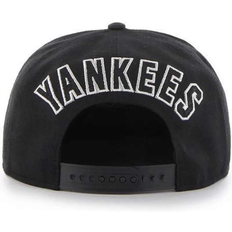 cap-littea-black-snapback-grande-new-york-yankees-mlb-47-brand cap-littea-black-snapback-grande-new-york-yankees-mlb-47-brand