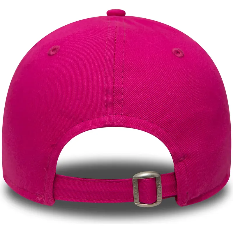 cap-kaareva-pink-adjustable-strap-lapsille-9forty-essential-new-york-yankees-mlb-new-era cap-kaareva-pink-adjustable-strap-lapsille-9forty-essential-new-york-yankees-mlb-new-era