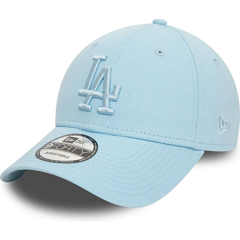 lippikset-kaareva-sininen-saadettava-nauha-9forty-league-essential-los-angeles-dodgers-mlb-new-era