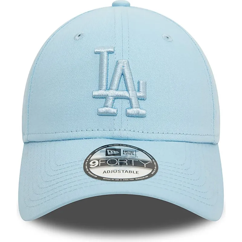 lippikset-kaareva-sininen-saadettava-nauha-9forty-league-essential-los-angeles-dodgers-mlb-new-era