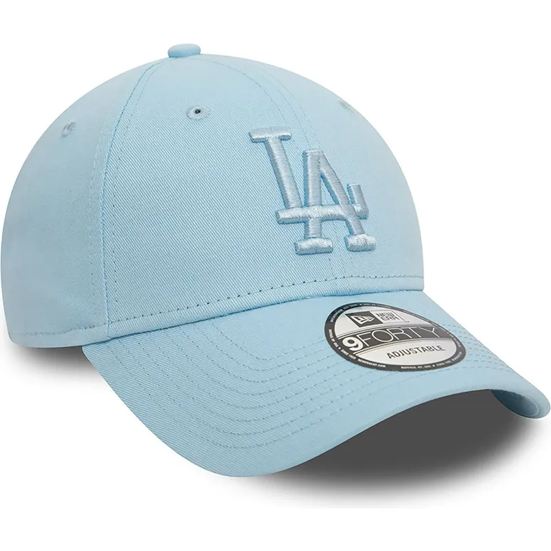 lippikset-kaareva-sininen-saadettava-nauha-9forty-league-essential-los-angeles-dodgers-mlb-new-era