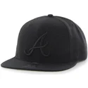 lippikset-littea-musta-snapback-atlanta-braves-mlb-47-brand