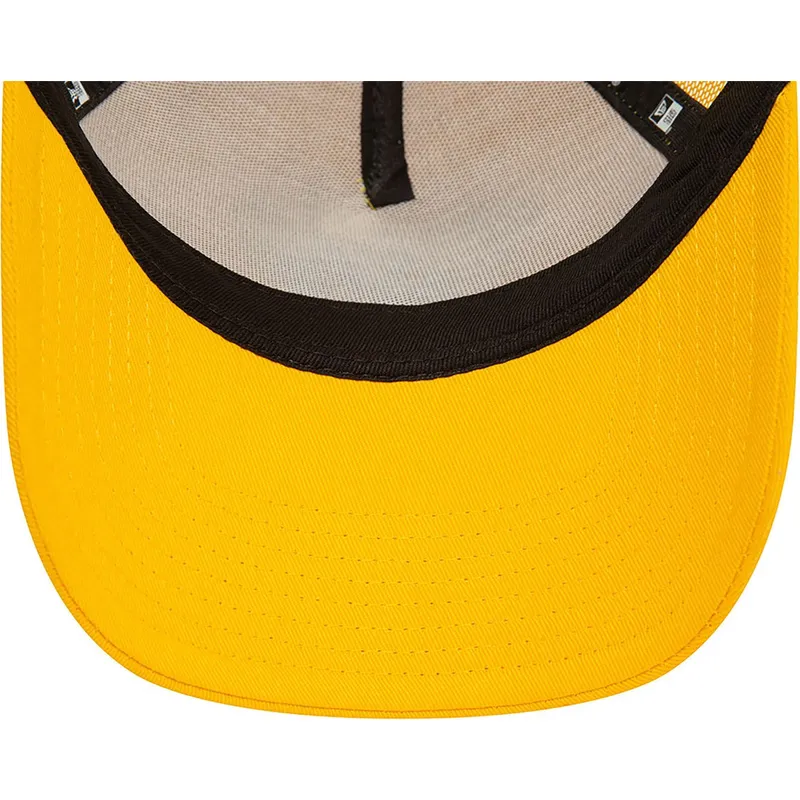 lippikset-kaareva-rekka-keltainen-snapback-a-frame-league-essential-new-york-yankees-mlb-new-era