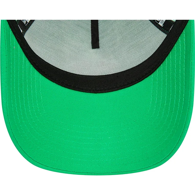 lippikset-kaareva-rekka-vihrea-snapback-a-frame-league-essential-new-york-yankees-mlb-new-era