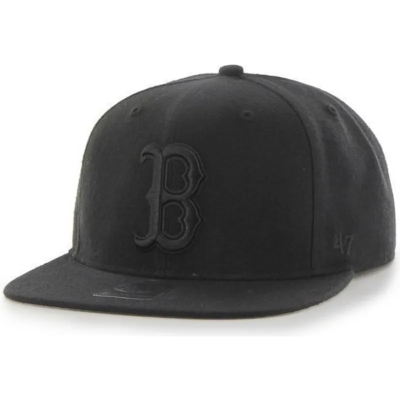 lippikset-littea-musta-snapback-boston-red-sox-mlb-47-brand lippikset-littea-musta-snapback-boston-red-sox-mlb-47-brand