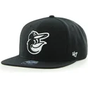 lippikset-littea-musta-snapback-mascota-baltimore-orioles-mlb-47-brand