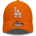 lippikset-kaareva-oranssi-saadettava-nauha-9forty-league-essential-los-angeles-dodgers-mlb-new-era