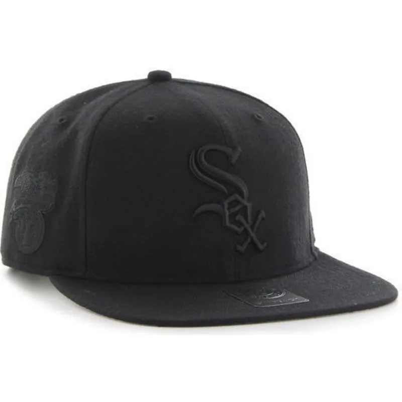 lippikset-littea-musta-snapback-chicago-white-sox-mlb-47-brand lippikset-littea-musta-snapback-chicago-white-sox-mlb-47-brand