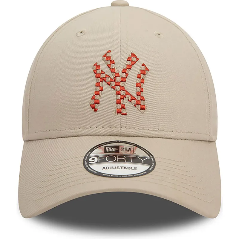 cap-kaareva-beige-adjustable-strap-9forty-seasonal-infill-new-york-yankees-mlb-new-era cap-kaareva-beige-adjustable-strap-9forty-seasonal-infill-new-york-yankees-mlb-new-era