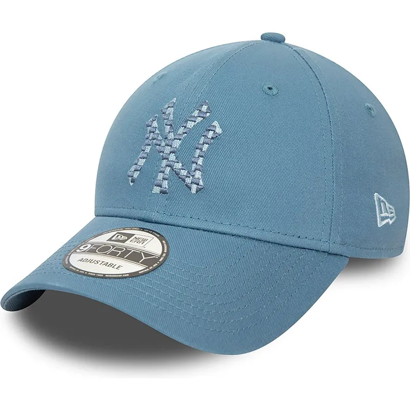lippikset-kaareva-sininen-saadettava-nauha-9forty-seasonal-infill-new-york-yankees-mlb-new-era