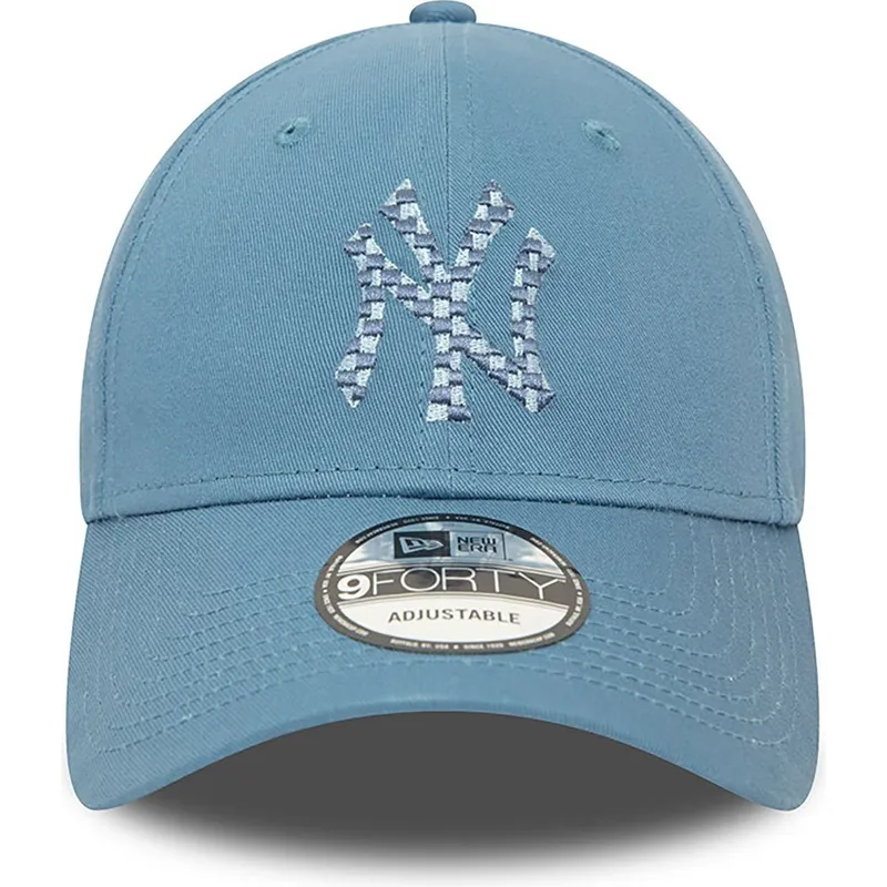 lippikset-kaareva-sininen-saadettava-nauha-9forty-seasonal-infill-new-york-yankees-mlb-new-era