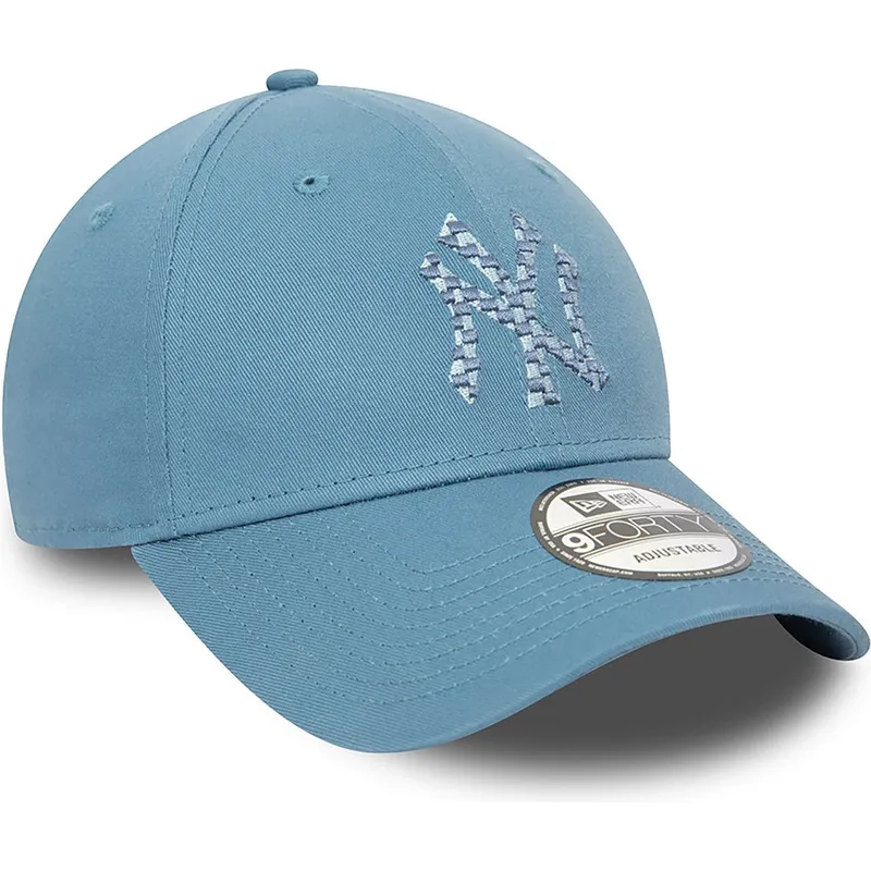 lippikset-kaareva-sininen-saadettava-nauha-9forty-seasonal-infill-new-york-yankees-mlb-new-era