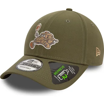 Cap kaareva green adjustable strap 9FORTY New Era