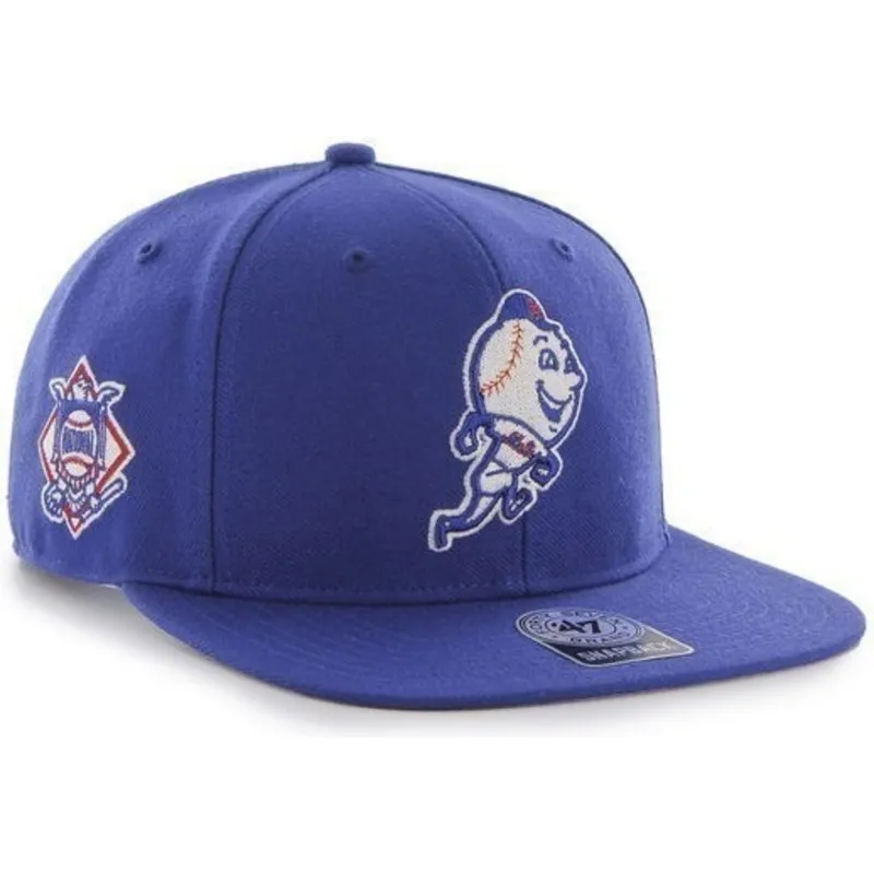 lippikset-littea-sininen-snapback-mascota-new-york-mets-mlb-47-brand lippikset-littea-sininen-snapback-mascota-new-york-mets-mlb-47-brand