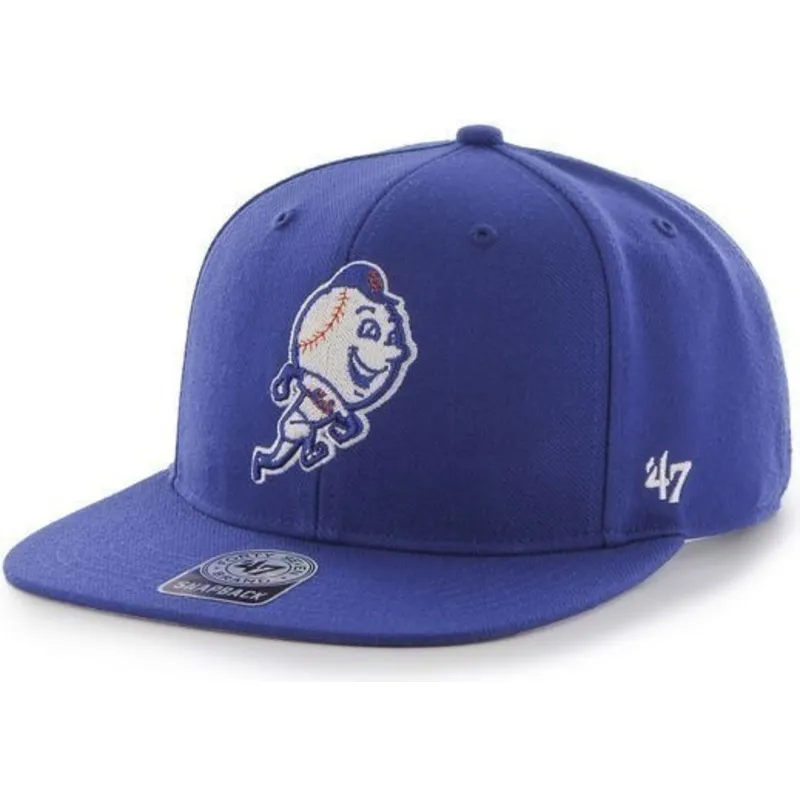 lippikset-littea-sininen-snapback-mascota-new-york-mets-mlb-47-brand lippikset-littea-sininen-snapback-mascota-new-york-mets-mlb-47-brand
