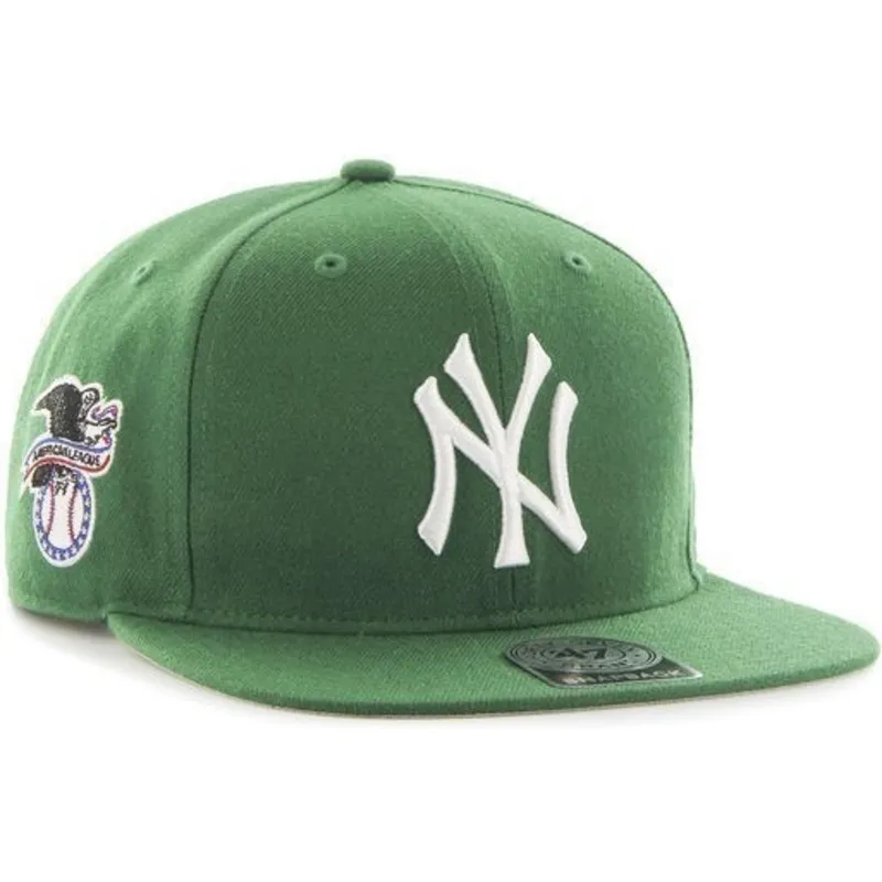 lippikset-littea-vihrea-snapback-new-york-yankees-mlb-47-brand