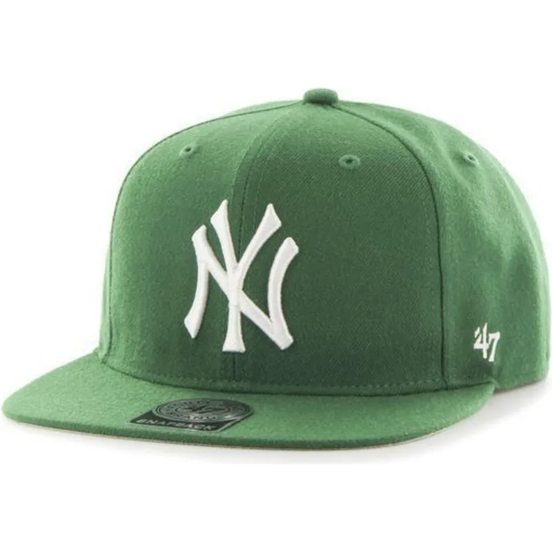 lippikset-littea-vihrea-snapback-new-york-yankees-mlb-47-brand