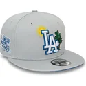 lippikset-littea-harmaa-snapback-9fifty-summer-icon-los-angeles-dodgers-mlb-new-era