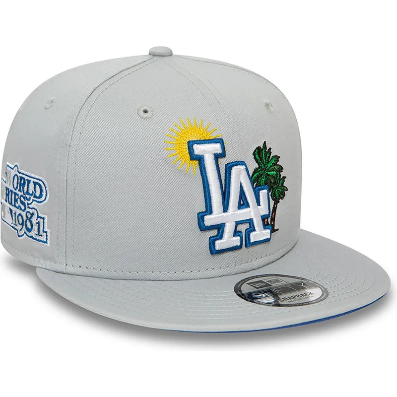lippikset-littea-harmaa-snapback-9fifty-summer-icon-los-angeles-dodgers-mlb-new-era