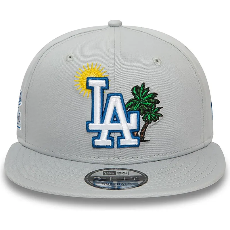 lippikset-littea-harmaa-snapback-9fifty-summer-icon-los-angeles-dodgers-mlb-new-era