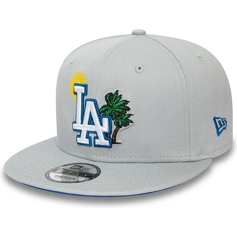 lippikset-littea-harmaa-snapback-9fifty-summer-icon-los-angeles-dodgers-mlb-new-era