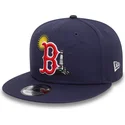 lippikset-littea-laivastonsininen-snapback-9fifty-summer-icon-boston-red-sox-mlb-new-era