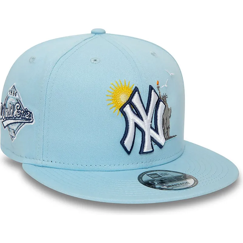 lippikset-littea-sininen-snapback-9fifty-summer-icon-new-york-yankees-mlb-new-era