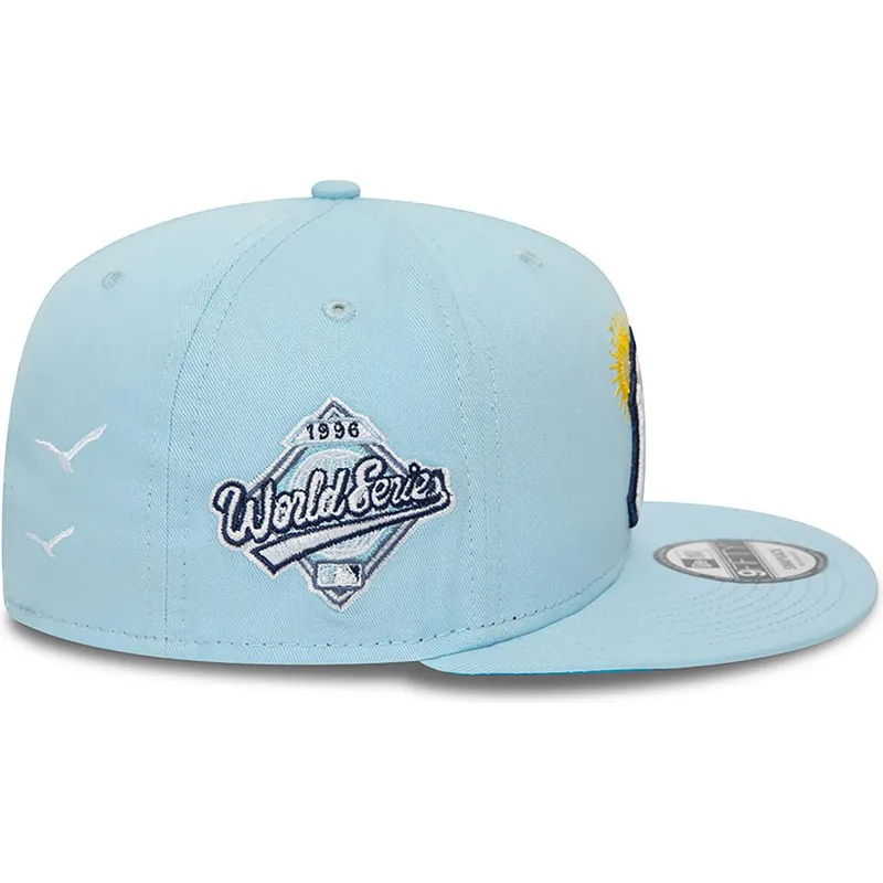 lippikset-littea-sininen-snapback-9fifty-summer-icon-new-york-yankees-mlb-new-era